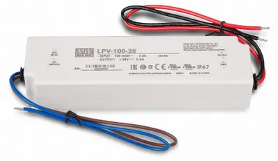 Produktbild von Mean Well LPV-100-36 SNT  36V/DC/0-2,8A/ 100W IP67