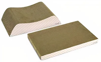 Produktbild von Beeztees Kitten 2in1 Uma - Kratzmobel - Karton - 50x30x15 cm