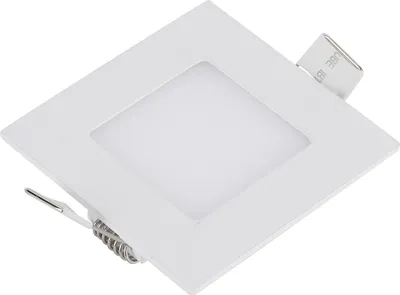 Obrázek produktu pro Stropní světlo 12V 3W vnitřní střešní čtvercová lampa pro námořní nákladní automobil RV Caravan (teplá bílá )