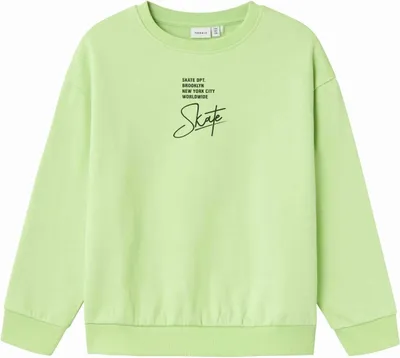 Imagen del producto de Sudadera Name It 13236395-LETTUCEGREEN para Niño