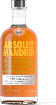 Produktbild von Absolut Vodka Mandrin 40% 0,7L