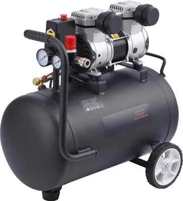 Image de Compresseur d'air SucceBuy, réservoir en acier de 8 gallons, 1 CV, 2,2 CFM à 90 PSI, compresseur sans huile et pression max. de 120 PSI, compresseur portable ultra silencieux de 80 dB pour la réparation automobile, le gonflage des pneus