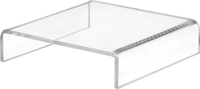 Produktbild von Dekobrücke aus Acrylglas in 100x25x100mm - Zeigis® / Warenträger / U-Ständer / Acrylständer / Warenpräsentation / Dekoständer / Dekoaufsteller / Acryl / transparent / klar / farblos