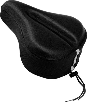 Produktbild von Belle Vous Fahrradsattel Überzug gepolstert - Soft Gel Sattelbezug Fahrrad - Strapazierfähiger Fahrrad Sattelbezug - Sattel für Heimtrainer & Spin -