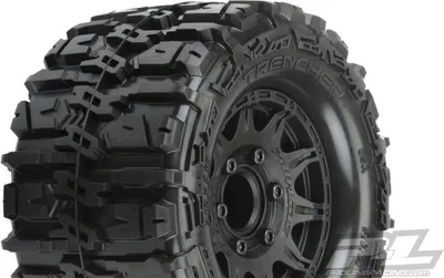 Produktbild von Proline 10168-10 Trencher HP 2.8 ATR auf Raid 6x30 Felge schwarz (2 Stk.)