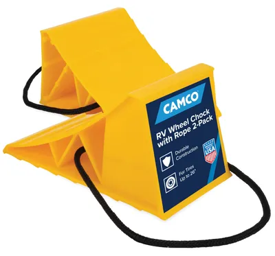 Productafbeelding van Camco 44471: Onderlegblokken met touw, 2 stuks, 2 stuks, 2 stuks