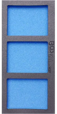 Immagine prodotto di BGS Carrello da officina 1/3, vuoto: 3 scomparti 408 x 189 x 32 mm - 4091