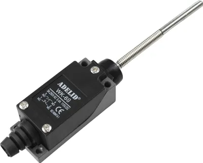 Produktbild von Endschalter Grenztaster Positionsschalter Rollenschalter Schutzschalter 1NO 1NC mit gefedertem Metallstab