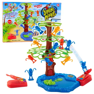 Immagine prodotto di Gioco arcade per famiglie Jumping Monkeys Tree Lake