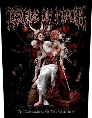 Zdjęcie produktu dla Cradle Of Filth Screaming Of The Valkyries Naszywka