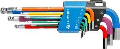 Produktbild von Winkel Schraubendreher Werkzeug Satz 1.5 2.0 2.5 3.0 4.0 5.0 6.0 8.0 10.0 HT1W806