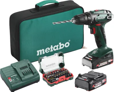 Produktbild von Metabo BS 18 Set Akku-Bohrschrauber