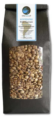 Produktbild von Rohkaffee Arabica Brasil Guaxupe koffeinfrei 1000g
