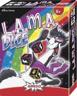 Produktbild von Famanu Würfel Lama - Bunte Spiele für Kinder
