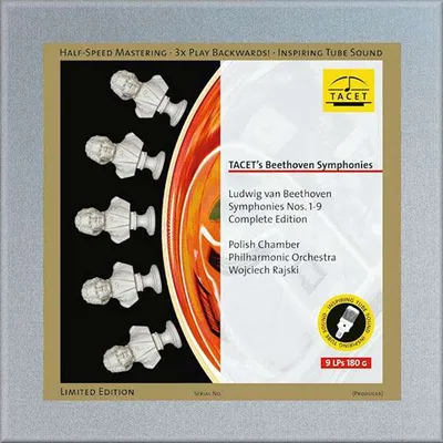 Image de BEETHOVEN LUDWIG VAN - Symphonies 1-9 (9LP/180g)