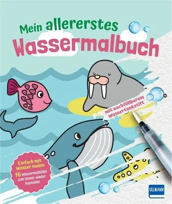 Produktbild von Ullmann Medien GmbH Mein allererstes Wassermalbuch