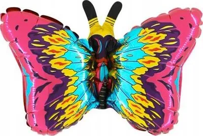 Produktbild von Schmetterling Mini-Folienballon 14"", 1 Stk.