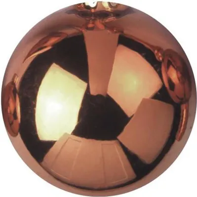 Produktbild von INNA-Glas Weihnachtskugel Fabiana, 48 Stück, glänzend Kupfer, Ø3,5cm - christbaumkugel