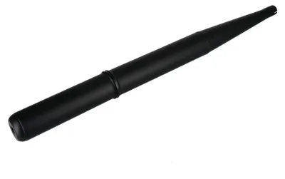 Zdjęcie produktu dla Wydech - standardowy bez zacisku wydechowego, matowy czarny - dla Simson S50, S51, S70, KR51/2 Schwalbe, SR50 itp.