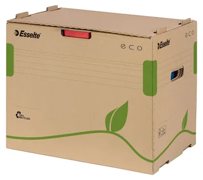 Produktbild von Esselte Eco, 550 g, 305 x 427 x 343 mm, Braun, Grün