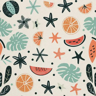 Image de OUTDOOR DECOSTOMES OXFORD - Motif été | DX9231