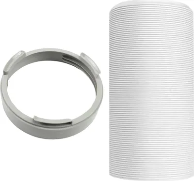 Obrázek produktu pro Přenosná hadicová sada pro klimatizační systémy, hadice s adaptérem, průměr 5,9 palce, délka 78,7 palce, univerzální flexibilní hadice pro odvod vzduchu a spojka pro klimatizační systémy