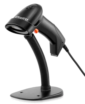 1D-Laser-Barcodescanner, kabelgebunden, USB, 300 Scans/s, Plug & Play