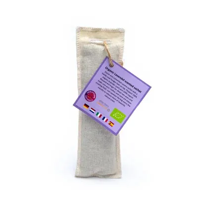 Image de Hang Sachet Lavande Bio Naturelle - 5,5x17 Cm Lot De 4 Pcs