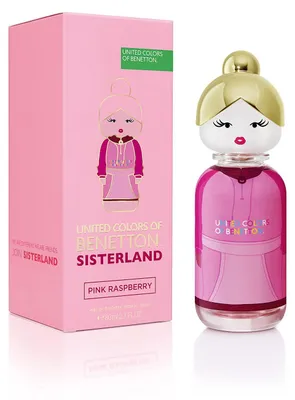 Obrázek produktu pro Benetton Sisterland Pink Raspberry toaletní voda pro ženy 80 ml