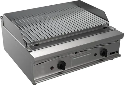 Produktbild von SARO Gas-Lavasteingrill Tisch Modell E7/BS2BB