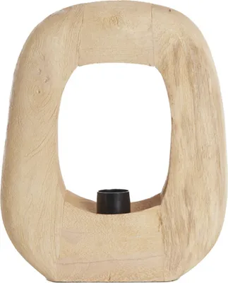 Produktbild von Licht-Holz-Tischlampe Kelafo, 24 x 30 cm