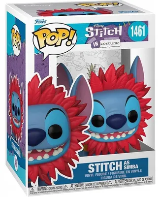 Produktbild von Disney Stich in Costume - Stitch as Simba 1461 Funko Pop! Vinyl Figur