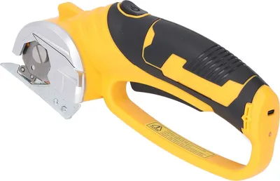 Obrázek produktu pro Akumulátorové elektrické nůžky Ruční elektrický rotační nůž se světlem na koberce lepenku tkaninu