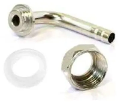 Image de Noix hexagonale 5/8, œillet Bent 7mm, joint pour tuyau de bière et de CO2