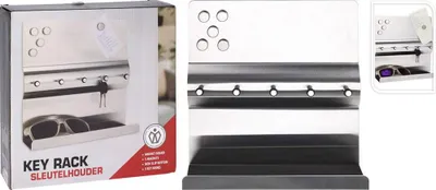 Produktbild von Schlüsselanhänger mit Ablage, Stahl