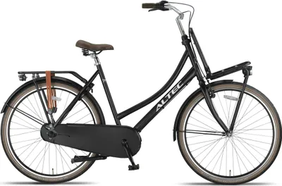 Produktbild von Altec Transportfahrräder Damen Dutch 28 Zoll 57 cm Damen 3G Rücktrittbremse Mattschwarz