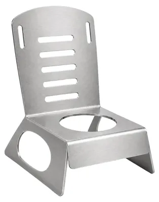 Produktbild von Edelstahl-Hähnchenbräter für den Grill
