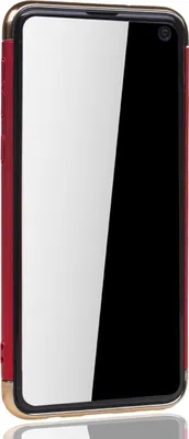 Image de Coque de protection rigide pour smartphone Samsung Galaxy S10e, de couleur rouge