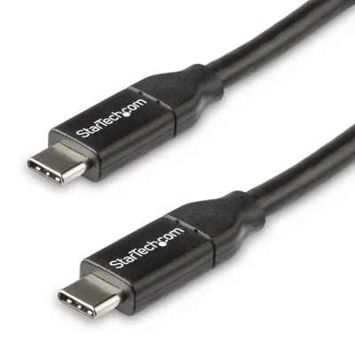 Obrázok produktu pre StarTech.com USB2C5C50CM, 0,5 m, USB C, USB C, USB 2.0, 0,48 Gbit/s, Čierna