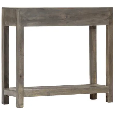 Obrázok produktu pre vidaXL Konzolový stôl Grey 86x30x76 cm Masívne drevo Mango