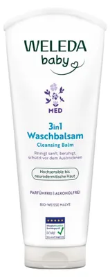 Produktbild von Baby MED Weisse Malve - 3in1 Waschbalsam 200ml