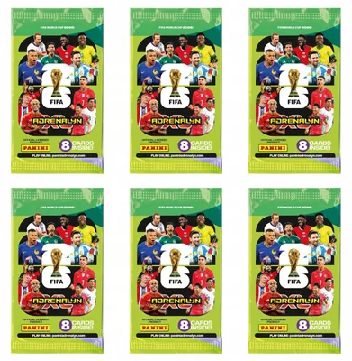 Produktbild von Panini Fifa World Cup 2026 Adrenalyn Football Cards – Pack Of 5 + 1 Free