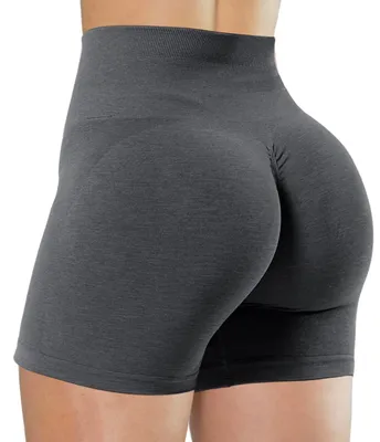 Imagen del producto de Pantalones cortos tipo biker para mujer, de cintura alta y sin costuras