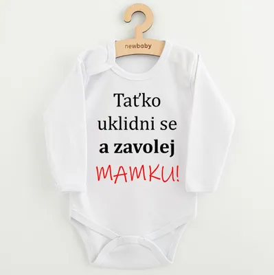 Produktbild von Body mit New-Baby-Aufdruck und Ruf MOM!, Gr. 80 (9-12m)