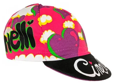Produktbild von Cinelli Ana Benaroya Heart Kappe Mehrfarbig  Mann Mehrfarbig One Size