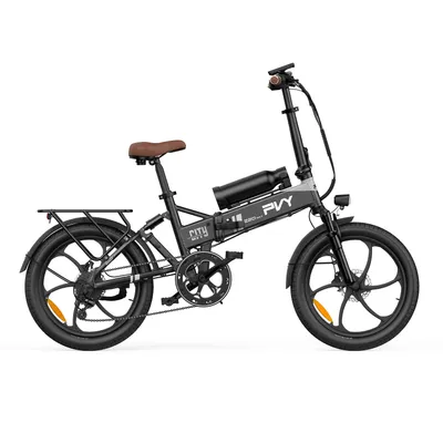 Produktbild von E-Bike PVY Z20 MAX IT - 250W Motor 36V15AH+36V10.6AH Akku 20-Zoll-Reifen Hydraulic Disc Brake - Grau