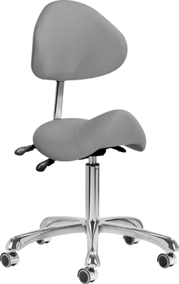 Produktbild von Kosmetikhocker 1004 GIOVANNI - grau