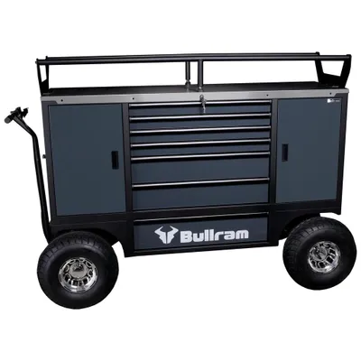 Produktbild von Roadmaster Werkzeugschrank 7 +2 Fächer 195x79x127cm 850kg Reifen Reifentransport