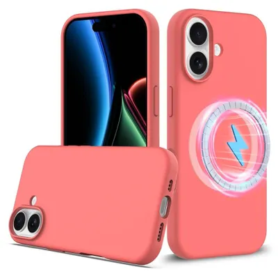 Produktbild von iPhone 17 Hülle - Coverup Liquid Colour Back Cover - MagSafe Compatible - Rosa