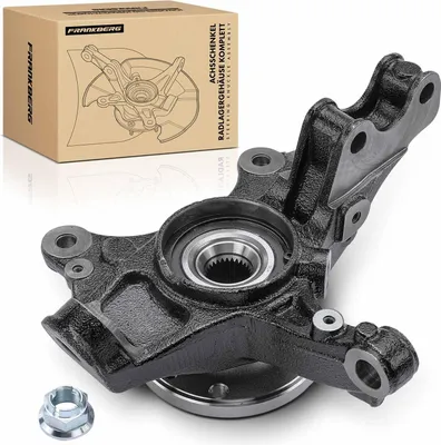 Immagine prodotto di Frankberg 1x scatola sterzo cuscinetto ruota completa asse anteriore sinistra per Citroën C4 Peugeot 308 II